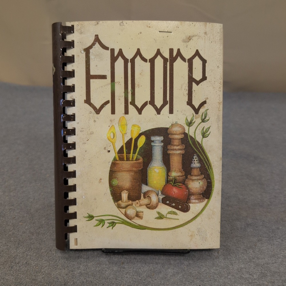 Encore Joseph T Walker School Marietta Georgia Community Cookbook 1982 Spiral